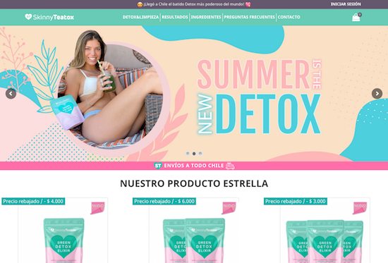 Protafolio Skinnyteatox.cl